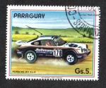 Stamps Paraguay -  Coches de rally, 911 44