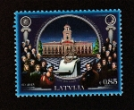 Stamps : Europe : Latvia :  II Centenario creación de la sociedad de arte y literatura de Kurzeme