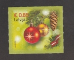 Stamps Latvia -  Navidad 2015