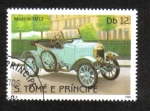 Sellos del Mundo : Africa : Santo_Tom�_y_Principe : Automóviles, Morris 1913