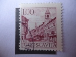 Stamps Yugoslavia -  Ciudad de Bitola - (rep. de Macedonia)- Turismo.