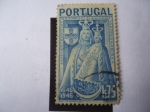 Sellos de Europa - Portugal -  Virgen María Patrona de Portugal- III cent. de la Proclamación de Padroeira, 1446-1946