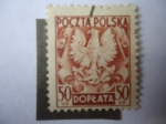 Sellos de Europa - Polonia -  Escudo de Armas - Aguila (Groszy zloty)