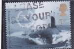 Stamps United Kingdom -  SUBMARINO 