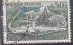 Stamps France -  población de Cognac