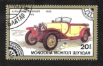 Stamps Mongolia -  Automóviles Clasicos, 1922 Alfa Romeo RL Sport, Italy