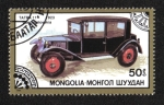 Sellos de Asia - Mongolia -  Automóviles Clasicos, 1923 Tatra 11, Czechoslovakia