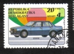 Sellos de Africa - Madagascar -  Automóviles