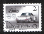 Sellos de Europa - Hungra -  Centenario de los coches