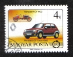 Stamps Hungary -  Centenario de los coches