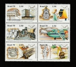 Stamps Brazil -  Servicio de telegrafía