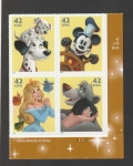 Stamps United States -  Pongo y cachorro