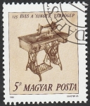 Stamps Hungary -  3251 - 125 Anivº de la máquina de coser Singer
