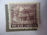 Stamps India -  G.P.O - Edificio Oficinas general de Correos - Calcutta_India.