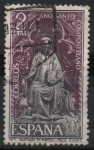 Stamps Spain -  Año Santo Compostelano (Santiago d´Pistoia Italia)