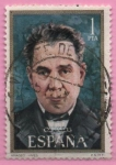 Stamps Spain -  Amadeo Vives
