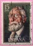 Stamps Spain -  Ramon Menendez Pidal