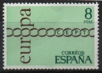 Stamps Spain -  Europa 1971