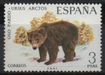 Stamps Spain -  Fauna hispanica (Oso Pardo)