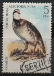 Stamps Spain -  Fauna hispanica (Perdiz roja)