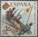 Stamps Spain -  L aniversario d´l´Legion (Tercio Alrjandro Farnesio)