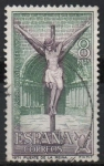 Stamps Spain -  Año Santo Compostelano (Iglesia d´Crucifijo, Puente d´l´Reina Navarra)