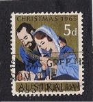 Stamps Australia -  Navidad 1965