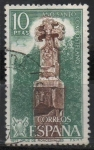 Stamps Spain -  Año Santo Compostelano (Cruz d´Roncesvealles Navarra)