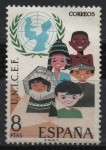 Stamps Spain -  XXV aniversario d´UNICEF