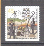 Stamps Germany -  Mercado de Munich Y2182A adhesivo