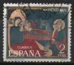 Stamps Spain -  Navidad 1971