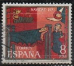 Stamps Spain -  Navidad 1971