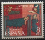 Stamps Spain -  Navidad 1971