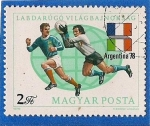Stamps Hungary -  Argentina 78