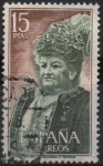 Stamps Spain -  Emilia Pardo Bazan
