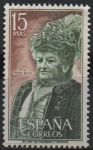 Stamps Spain -  Emilia Pardo Bazan