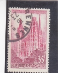 Stamps France -  CATEDRAL DE ROUEN 