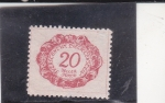 Stamps Liechtenstein -  CIFRAS