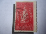 Stamps Spain -  Colegio de Huerfanos de Correos de Nuestra Señora  del Pilar.