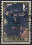 Stamps Spain -  El Capitan mercante