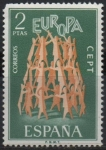 Stamps Spain -  Europa (Alegoria)