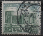 Stamps Spain -  Castillos d´España (San Servando Toledo )