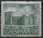 Stamps Spain -  Castillos d´España (San Servando Toledo )