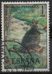 Stamps Spain -  Fauna hispanica (Topo d´Agua)