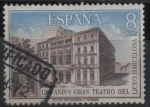 Stamps Spain -  125º aniversario d´Gran Teatro d´Liceo