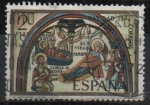 Stamps Spain -  Navidad ( Pinturas d´l´Basilica d´San Isidoro,Leon