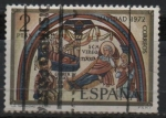 Stamps Spain -  Navidad ( Pinturas d´l´Basilica d´San Isidoro,Leon
