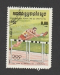 Stamps Cambodia -  Juegos olímpicos 1984