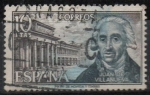 Stamps Spain -  Juan d´Villanueva