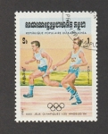 Stamps Cambodia -  Juegos olímpicos 1984